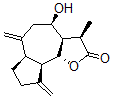 CAS#: 107259-46-1， (3R,3aR,4R,6aR,9aR,9bR)-4-Hydroxy-3-Methyl-6,9-Dimethylidene-3a,4,5,6a,7,8,9a,9b-Octahydro-3H-Azuleno[5,4-d]Furan-2-One