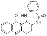 CAS#: 107290-05-1， (-)-6,7,7a,8-Tetrahydroquinazolino(3',2':1,6)Pyrido(2,3-b)(1,4)Benzodiazepine-9,16-Dione