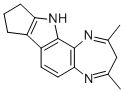 CAS#: 107369-97-1， 2,4-Dimethyl-8,9-cyclopentene-3H-(1,4)diazepine(2,3-g)indole