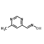 CAS#: 1074-45-9， (E)-N-Hydroxy-1-(6-Methyl-4-Pyrimidinyl)Methanimine
