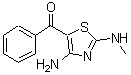 CAS#: 107401-74-1， [4-Amino-2-(Methylamino)-1,3-Thiazol-5-Yl](Phenyl)Methanone