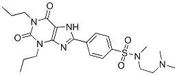 CAS#: 107478-35-3， N-(2-Dimethylaminoethyl)-4-(2,6-Dioxo-1,3-Dipropyl-7H-Purin-8-Yl)-N-Methylbenzenesulfonamide