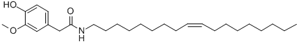CAS#: 107512-56-1， 2-(4-Hydroxy-3-Methoxyphenyl)-N-[(Z)-Octadec-9-Enyl]Acetamide