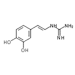 CAS#: 107585-47-7， 1-[(E)-2-(3,4-Dihydroxyphenyl)Vinyl]Guanidine