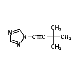 CAS#: 107611-25-6， 1-(3,3-Dimethyl-1-Butyn-1-Yl)-1H-1,2,4-Triazole