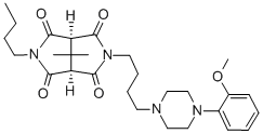 CAS#: 107736-98-1， 3-Butyl-7-[4-[4-(2-Methoxyphenyl)Piperazin-1-Yl]Butyl]-9,9-Dimethyl-3,7-Diazabicyclo[3.3.1]Nonane-2,4,6,8-Tetrone