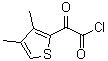 CAS 登录号：107748-11-8， (3,4-二甲基-2-噻吩基)(氧代)乙酰氯