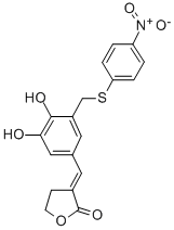 CAS#: 107803-27-0， (3E)-3-[[3,4-Dihydroxy-5-[(4-Nitrophenyl)Sulfanylmethyl]Phenyl]Methylidene]Oxolan-2-One