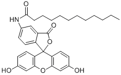 CAS#: 107827-77-0， N-(3',6'-Dihydroxy-3-Oxospiro[2-Benzofuran-1,9'-Xanthene]-5-Yl)Dodecanamide