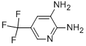 structure of CAS# 107867-51-6, 5-(Trifluoromethyl)-2,3-Pyridinediamine;2,3-Pyridinediamine,5-(Trifluoromethyl)-;5-(Trifluoromethyl)Pyridine-2,3-Diamine;2,3-Diamino-5-Trifluoromethylpyridine