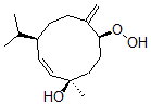 CAS#: 107870-28-0， (1R,2Z,4R,8S)-8-Hydroperoxy-1-Methyl-7-Methylidene-4-Propan-2-Ylcyclodec-2-En-1-Ol
