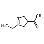 CAS#: 107942-25-6， 1-(5-Ethyl-3,4-Dihydro-2H-Pyrrol-3-Yl)Ethanone