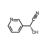 CAS#: 107986-64-1， (2R)-Hydroxy(3-Pyridinyl)Acetonitrile