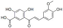 CAS#: 108051-40-7， 2,4-Dihydroxy-5-[(E)-3-(4-Hydroxy-3-Methoxyphenyl)Prop-2-Enoyl]Benzoic Acid