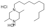 CAS#: 108063-02-1， 2,5-Dimethyl-1-Undecylpiperazine Dihydrochloride