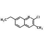 CAS#: 108097-03-6， 2-Chloro-7-Ethyl-3-Methylquinoline