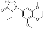 CAS#: 108132-92-9， 5-(4-Ethoxy-3,5-Dimethoxyphenyl)-4-Ethyl-2H-1,2,4-Triazol-3-One