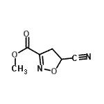 CAS#: 108198-91-0， Methyl 5-Cyano-4,5-Dihydro-1,2-Oxazole-3-Carboxylate