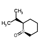 CAS#: 108256-41-3， (1R,2R)-2-Isopropyltetrahydro-2H-Thiopyran 1-Oxide