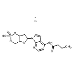 CAS#: 108347-96-2， N6-Monobutyryl-2'-Deoxyadenosine 3':5'-Cyclic Monophosphate Sodium Salt