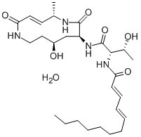 CAS#: 108351-50-4， (2E,4E)-N-[(2S,3R)-3-Hydroxy-1-[[(3Z,5S,8S,10S)-10-Hydroxy-5-Methyl-2,7-Dioxo-1,6-Diazacyclododec-3-En-8-Yl]Amino]-1-Oxobutan-2-Yl]Dodeca-2,4-Dienamide