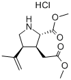 CAS#: 108365-31-7， (2S,3S,4S)-2-(Methoxycarbonyl)-4-(1-Methylethenyl)-3-PyrrolidineAcetic Acid Methyl Ester Hydrochloride