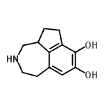 CAS#: 108365-68-0， 2,3,4,8,9,9A-Hexahydro-1H-Indeno[1,7-Cd]Azepine-6,7-Diol