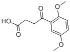 结构式 CAS# 1084-74-8, 2,5-二甲氧基-gamma-氧代-苯丁酸