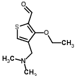 CAS#: 108408-49-7， 4-[(Dimethylamino)Methyl]-3-Ethoxy-2-Thiophenecarbaldehyde