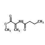CAS#: 108414-60-4， Methyl 2-(Butyrylamino)Acrylate