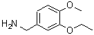 结构式 CAS# 108439-67-4, 1-(3-乙氧基-4-甲氧基苯基)甲胺