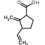 CAS#: 108451-43-0， 2-Methylene-3-Vinylcyclopentanecarboxylic Acid