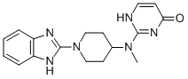 CAS#: 108612-57-3， 2-[[1-(1H-Benzimidazol-2-Yl)Piperidin-4-Yl]-Methylamino]-3H-Pyrimidin-4-One