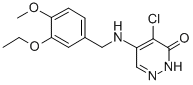 CAS#: 108616-42-8， 4-Chloro-5-[(3-Ethoxy-4-Methoxyphenyl)Methylamino]-2H-Pyridazin-3-One