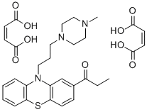 CAS#: 108670-13-9， 1-(10-(3-(4-Methyl-1-piperazinyl)propyl)phenothiazin-2-yl)-1-propanone dimaleate