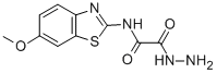 CAS#: 108679-67-0， 2-Hydrazinyl-N-(6-Methoxy-1,3-Benzothiazol-2-Yl)-2-Oxoacetamide