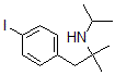 CAS 登录号：108708-53-8， 1-(4-碘苯基)-2-甲基-N-丙-2-基丙-2-胺