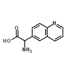 CAS#: 108763-20-8， Amino(6-Quinolinyl)Acetic Acid