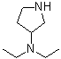 structure of CAS# 108963-18-4, N,N-Diethyl-3-Pyrrolidinamine;3-(Diethylamino)pyrrolidine;3-Diethylaminopyrrolidine;MFCD02184351
