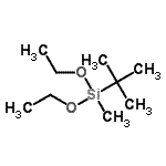 CAS#: 109144-58-3， Diethoxy(Methyl)(2-Methyl-2-Propanyl)Silane