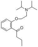 CAS#: 1092-46-2， 1-[2-[2-(Di(Propan-2-Yl)Amino)Ethoxy]Phenyl]Butan-1-One
