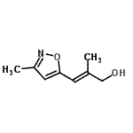 CAS#: 109203-40-9， (2E)-2-Methyl-3-(3-Methyl-1,2-Oxazol-5-Yl)-2-Propen-1-Ol