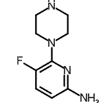 CAS#: 109203-43-2， 5-Fluoro-6-(1-Piperazinyl)-2-Pyridinamine