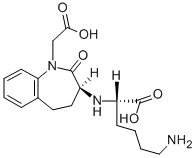 CAS#: 109214-55-3， (2S)-6-Amino-2-[[(3S)-1-(Carboxymethyl)-2-Oxo-4,5-Dihydro-3H-1-Benzazepin-3-Yl]Amino]Hexanoic Acid
