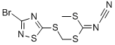 CAS#: 109305-67-1， Cyano-Carbonimidodithioicacid [(3-Bromo-1,2,4-Thiadiazol-5-Yl)Thio]Methyl Methyl Ester