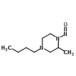 CAS#: 109374-14-3， 4-Butyl-2-Methyl-1-Nitrosopiperazine