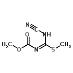 CAS#: 109377-26-6， Methyl [(E)-(Cyanoamino)(Methylsulfanyl)Methylene]Carbamate