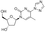 CAS#: 109389-24-4， 1-(2-Deoxy-B-D-Erythro-Pentofuranosyl)-4-(1H-1,2,4-Triazol-1-Yl)-2(1H)-Pyrimidinone