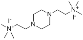CAS#: 109495-32-1， Trimethyl-[2-[4-(2-Trimethylazaniumylethyl)Piperazin-1-Yl]Ethyl]Azanium Diiodide