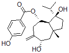 CAS#: 109517-72-8， [(3R,3aS,4S,7S,8aR)-3,7-Dihydroxy-8alpha-Methyl-6-Methylidene-3-Propan-2-Yl-2,3A,4,5,7,8-Hexahydro-1H-Azulen-4-Yl] 4-Hydroxybenzoate